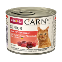 Animonda Cat Dose Carny Senior Rind & Putenherzen...