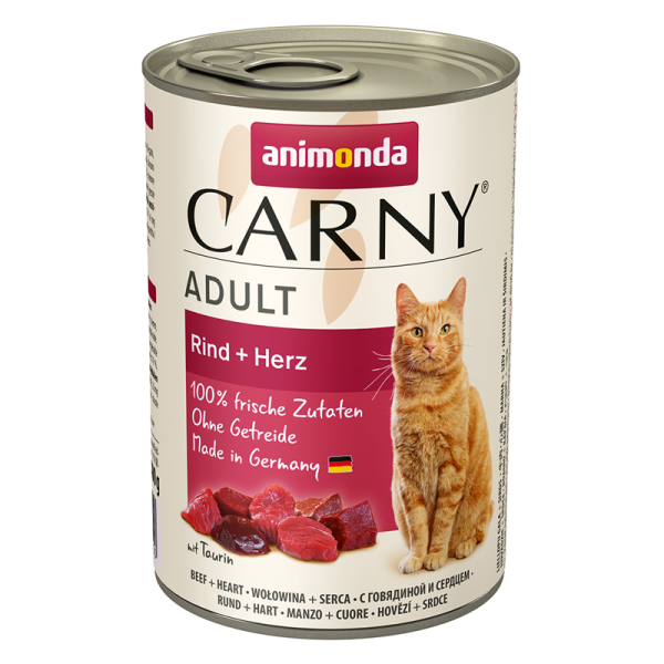 Animonda Cat Dose Carny Adult Rind & Herz 400g