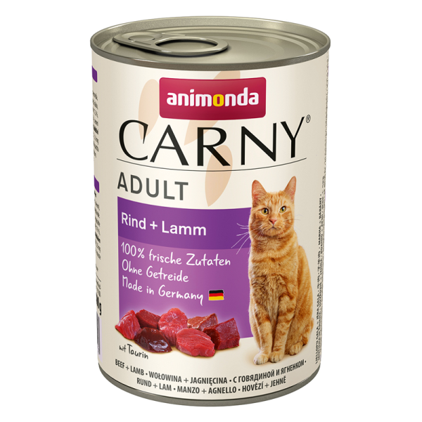 Animonda Cat Dose Carny Adult Rind & Lamm 400g