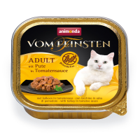 Animonda Cat Vom Feinsten mit Pute in Tomatensauce 100g,...