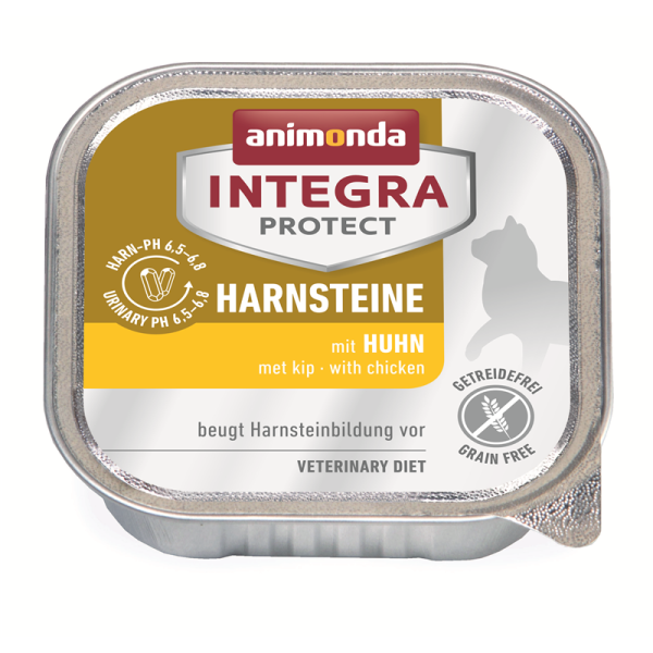 Animonda Cat Schale Integra Protect Harnsteine mit Huhn 100g