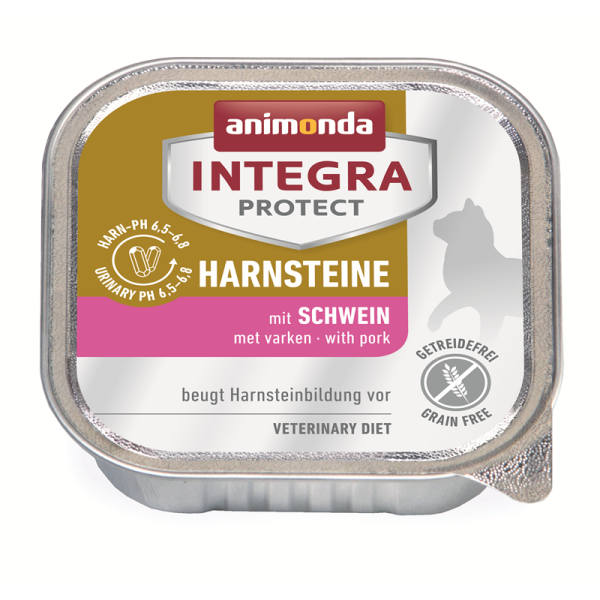 Animonda Cat Schale Integra Protect Harnsteine mit Schwein 100g