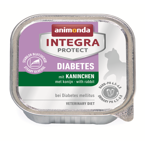 Animonda Cat Schale Integra Protect Diabetes mit Kaninchen 100g