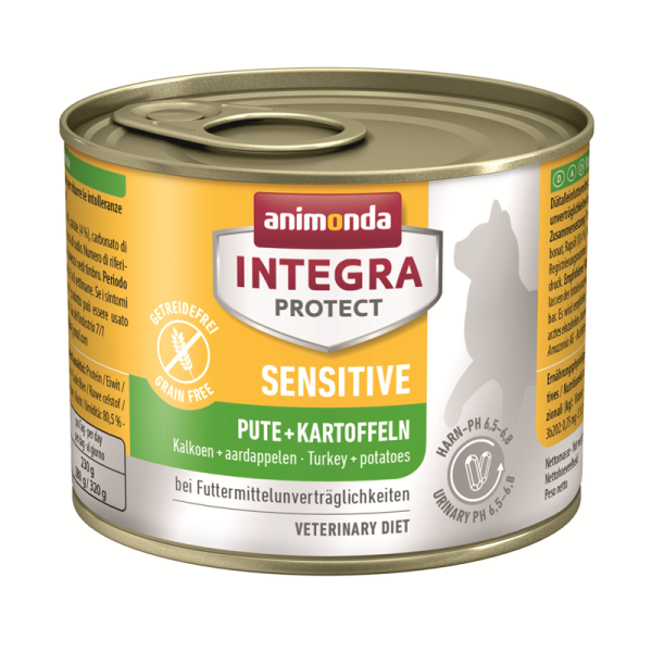 Animonda Cat Dose Integra Protect Sensitiv Protein Pute & Kartoffeln 200g