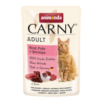 Animonda Cat Portionsbeutel Carny Adult Rind, Pute +...