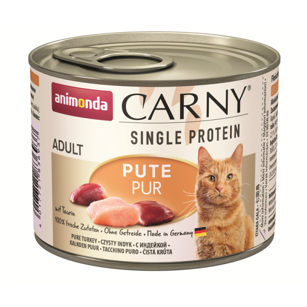 Animonda Cat Dose Carny Adult Single Protein Pute pur 200g