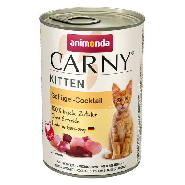 Animonda Cat Dose Carny Kitten Geflügel-Cocktail 400g