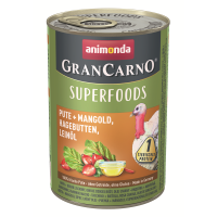 Animonda Dog Dose GranCarno Adult Superfood Pute +...
