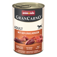Animonda GranCarno Adult mit Geflügelherzen 400g,...