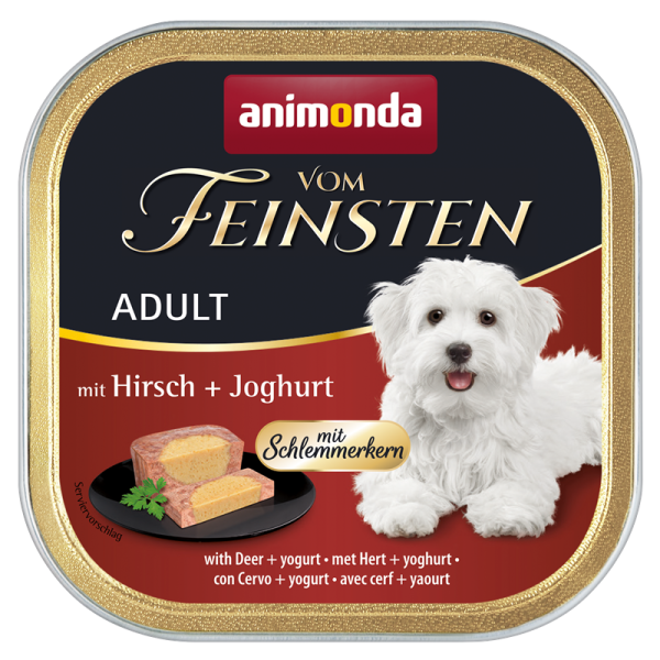 Animonda Dog Vom Feinsten Schlemmerkern mit Hirsch & Joghurt 150g