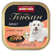 Animonda Dog Vom Feinsten Adult mit Huhn + Lachs 150g,...