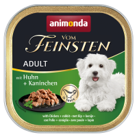 Animonda Dog Vom Feinsten Adult mit Huhn + Kaninchen...