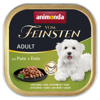 Animonda Dog Vom Feinsten Adult mit Pute + Ente 150g,...