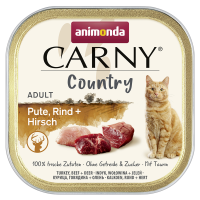 Animonda Cat Schale Carny Country Adult Pute, Rind +...