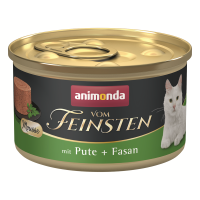 Animonda Cat Dose vom Feinsten Adult Pute + Fasan 85 g,...