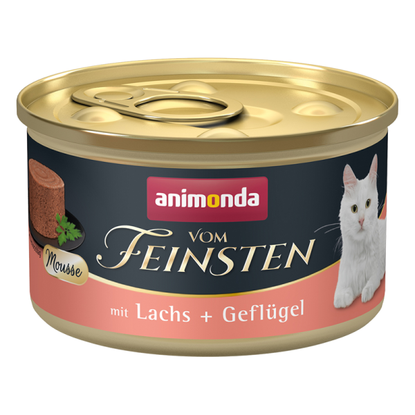Animonda Cat Dose vom Feinsten Adult Lachs + Geflügel 85 g