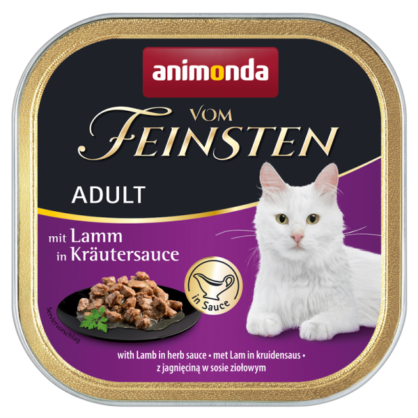 Animonda Cat Vom Feinsten mit Lamm in Kräutersauce 100g