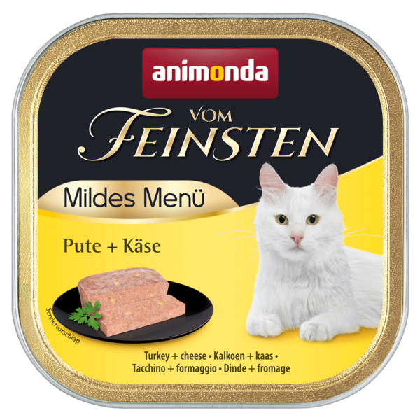 Animonda Cat Vom Feinsten Mildes Menue Pute & Käse 100g