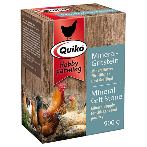 Quiko Hobby-Farming Mineralgritstein 900 g 90 x 60 x 130 mm