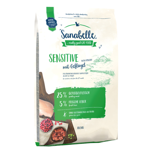 Sanabelle Sensitive Geflügel 10 kg