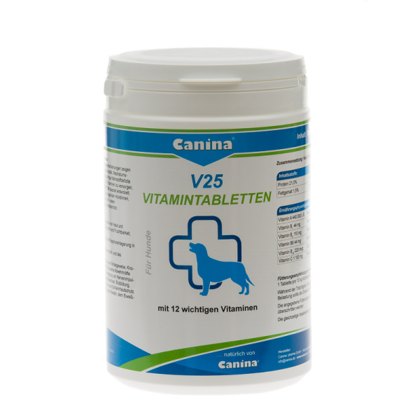 Canina Pharma V25 Vitamintabletten 700 g