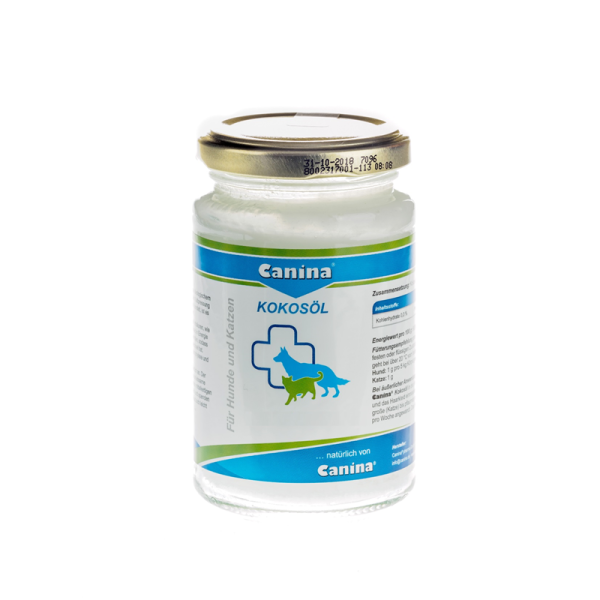 Canina Pharma Kokosöl 200 ml, Nahrungsergänzung und Pflegemittel