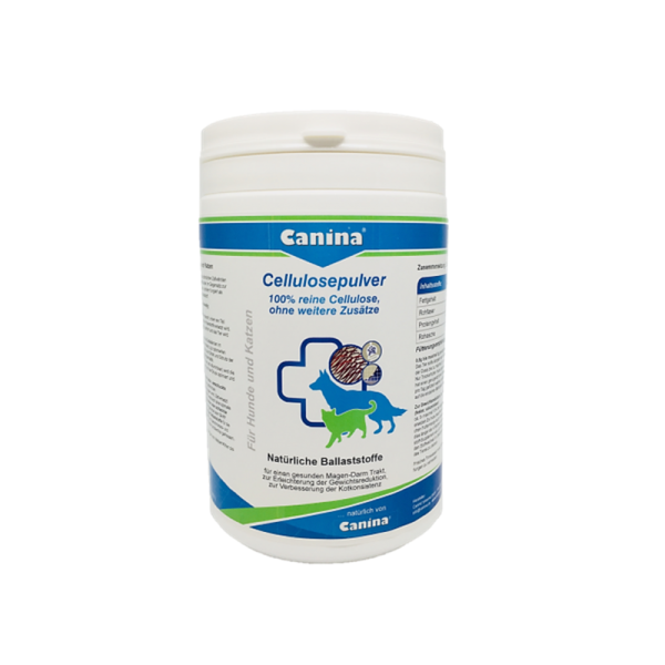 Canina Pharma Cellulosepulver 400 g, Nahrungsergänzung