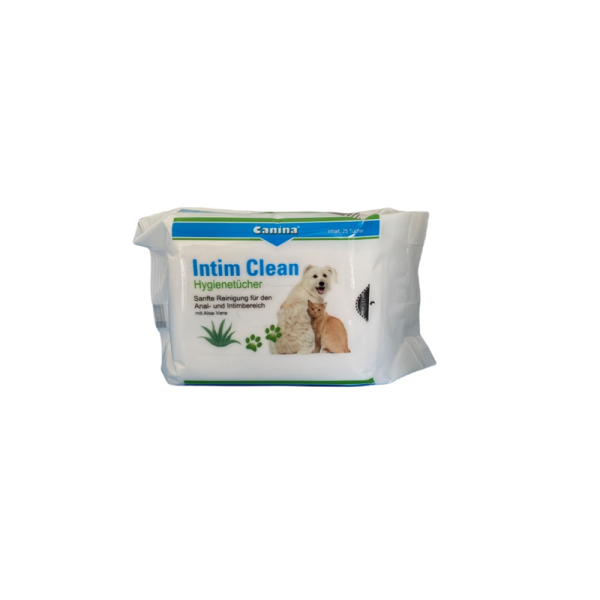 Canina Pharma Intim Clean Hygienetücher 25 Stk., Pflegemittel