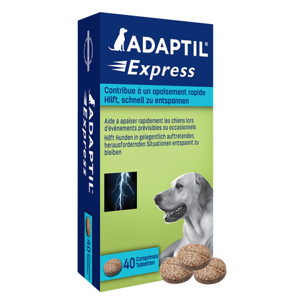 Ceva Adaptil ExpressTabletten 40er Packung für Hunde
