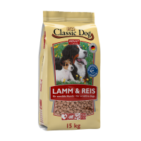 Classic Dog Lamm & Reis 15kg, Hundetrockenfutter...