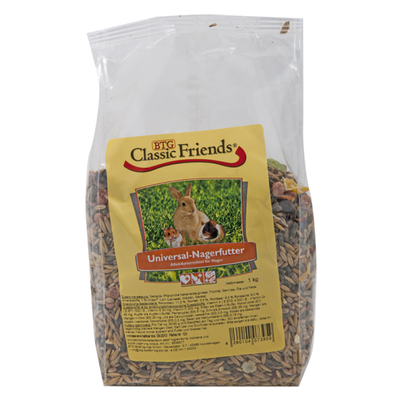 Classic Friends Universal Nagerfutter 1kg