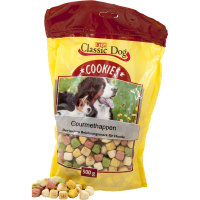 Classic Dog Snack Cookies Gourmethappen 500g,...