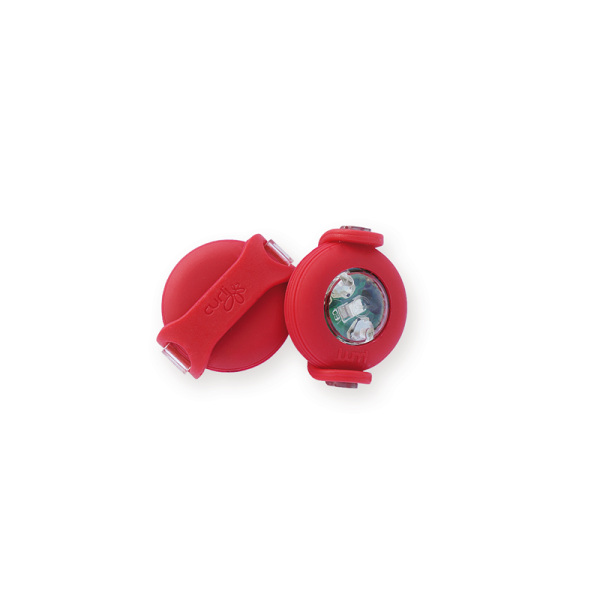 Curli luumi LED Rot, Ultraleichte, kleine und leuchtstarke LED Sicherheitslichter mit der variablen Befestigungslösung