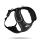 Curli Belka Brustgeschirr schwarz XL, Das individuell anpassbare, sportliche Brustgeschirr für unsere grossen Vierbeiner
