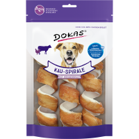 Dokas Hunde Snack Kauspirale mit Hühnerbrustfilet...