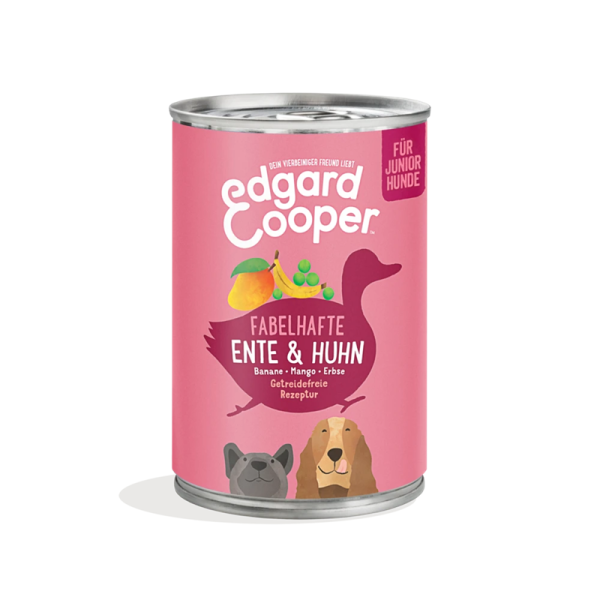Edgard & Cooper Dog Ente & Huhn Puppy 400 g