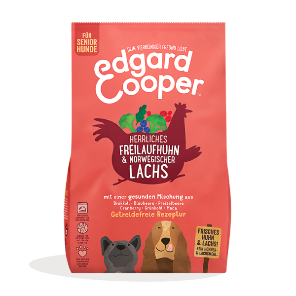 Edgard & Cooper Dog Huhn & Lachs Senior 700 g