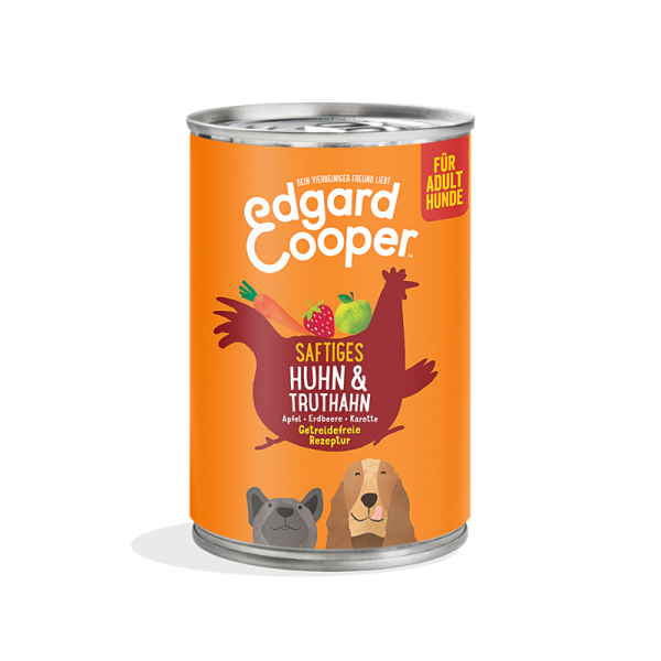 Edgard & Cooper Dog Huhn & Pute Adult 400 g
