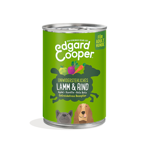 Edgard & Cooper Dog Lamm & Rind Adult 400 g
