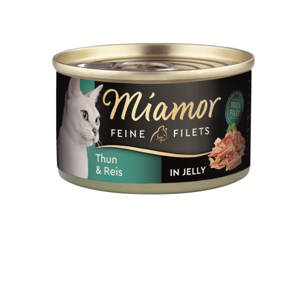 Miamor Feine Fil. Thunfisch & Reis 100g, Enthält keine anderen Fleisch- und Fischsorten als mit der Sorte genannt
