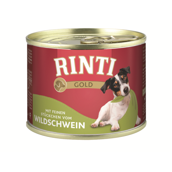Rinti Gold Wildschwein 185g, Das besondere für kleine Hunde