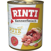 Rinti Kennerfleisch Pute 800g, Alleinfuttermittel...