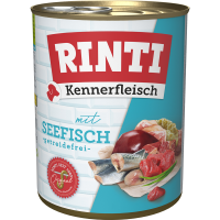 Rinti Kennerfleisch Seefisch 800g, Alleinfuttermittel...