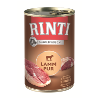 Rinti Singlefleisch Lamm Pur 400g, Vollnahrung für...