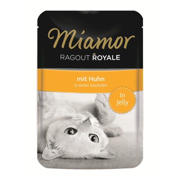 Miamor Ragout Royale Huhn in Jelly 100g, Ein königlicher Katzengenuss