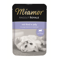 Miamor Ragout Royale Kitten Rind 100g, Ein...