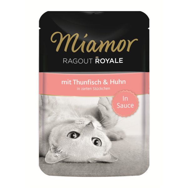 Miamor Ragout Royale Thunfisch & Huhn 100g, Ein königlicher Katzengenuss