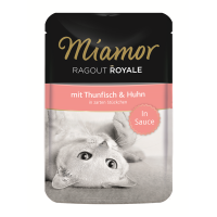 Miamor Ragout Royale Thunfisch & Huhn 100g, Ein...