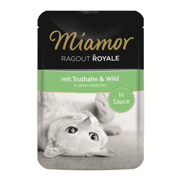 Miamor Ragout Royale Truthahn & Wild 100g, Ein königlicher Katzengenuss