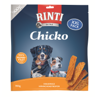 Rinti Snack Chicko Huhn XXL-Pack 900g, Artgerechte Snacks...